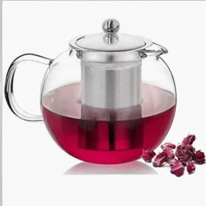 800ml(27oz) Glass Tea Pot with Infuser