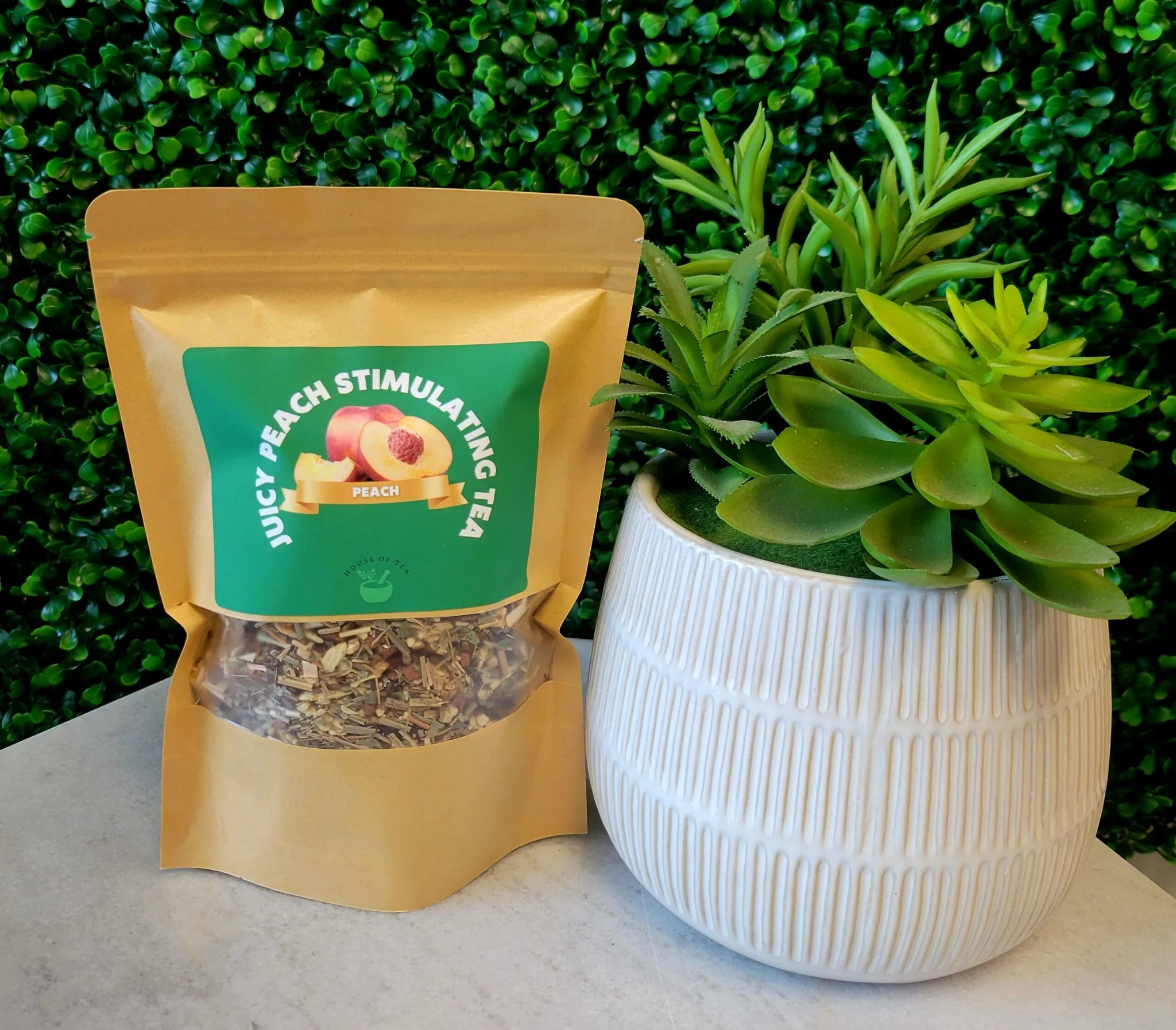8oz-Juicy Peach Stimulating Tea